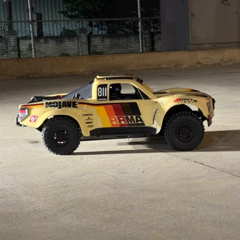 New  Arrma Mojave V3 1/7 6s 4wd Rtr Remote Control Electric Desert Short Course Off Road Truck 2.4g Three-Way Remote Controller