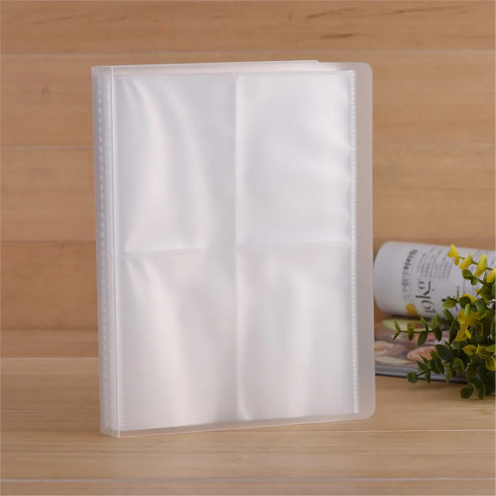 4 Pocket Cards Album Collection Folder Holder 240 Frosted Clear Protectors Binder Fit For Tcg Game Baseball Football Sports Card