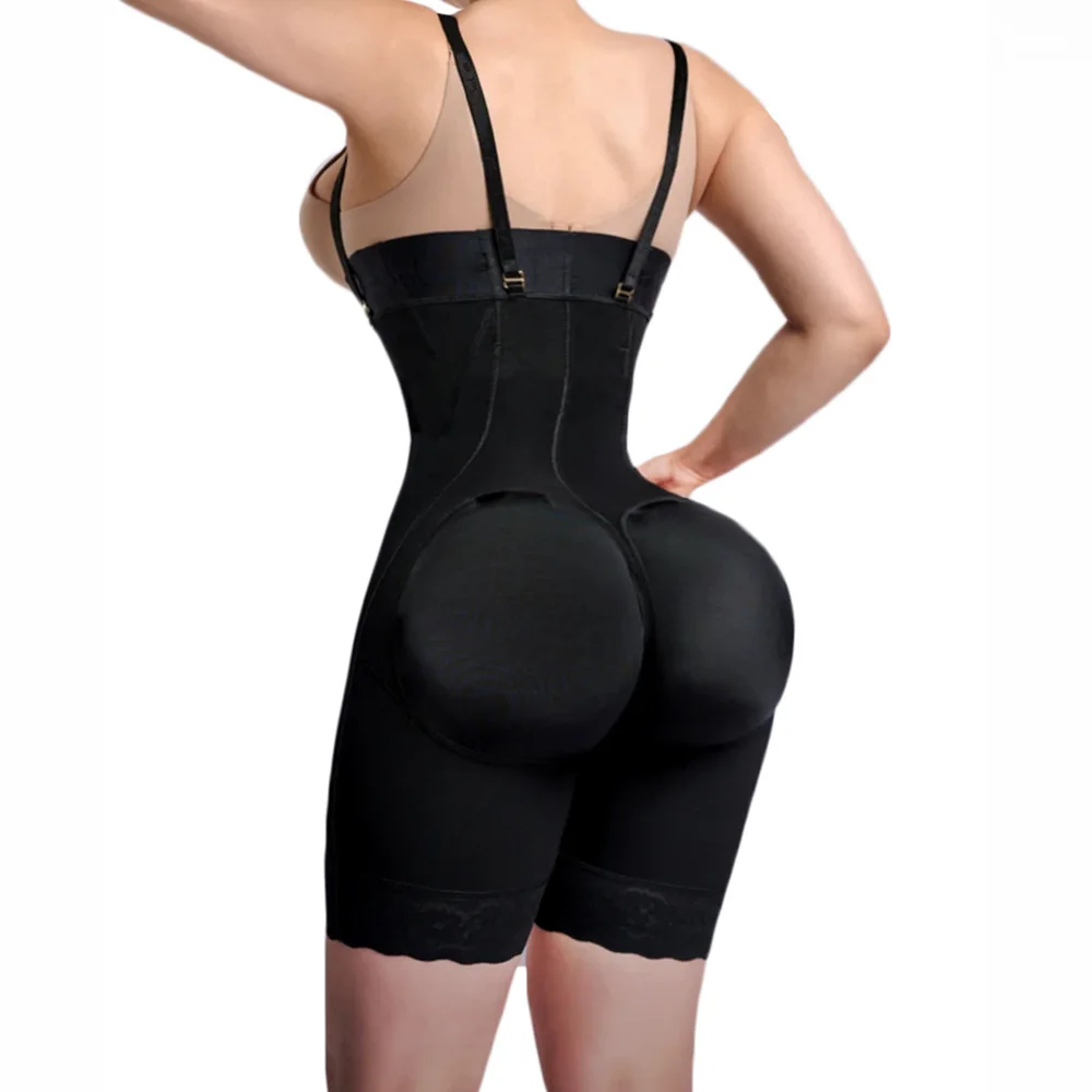 fajas Detachable shoulder strap high waist and hip lifting shapewear pants Women shapewear Slimming body tummy control underwear