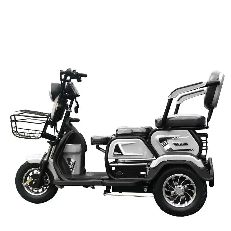 2025/Newly Designed 3 wheels trike tricycle electric bike 500W mobility scooter 3 adjustable seats electric electric tricycles