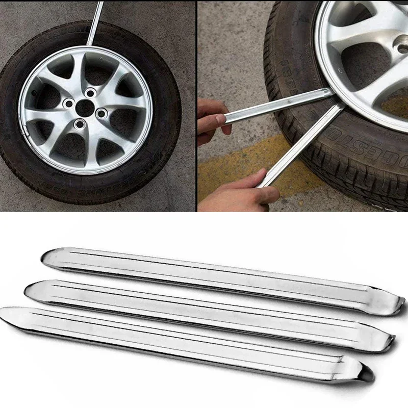 Car Tire Wrench Car Repair Tools Steel Spoon Tire Iron Rim Opener Lever Changer Motorcycle Bicycle Removal Tool Car Accessories