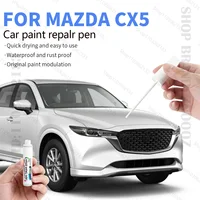 Para Mazda CX5 2012-2025 KE KF pluma de reparación de pintura removedor de arañazos DIY accesorios para automóviles negro blanco plateado rojo azul marrón