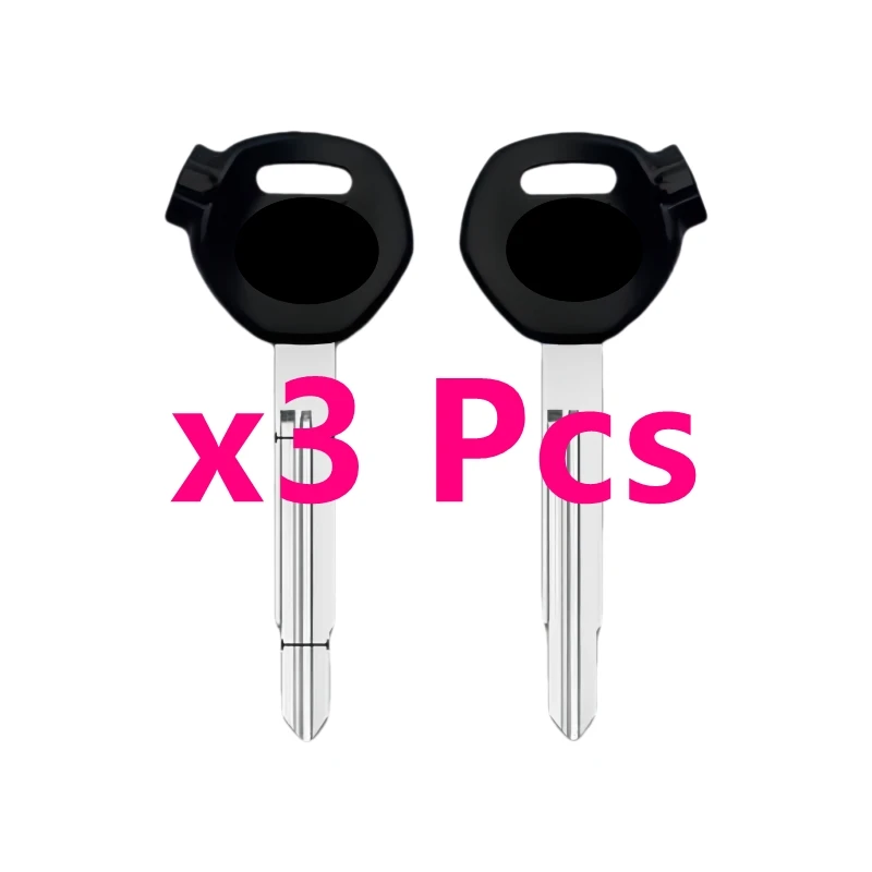 3Pcs Motorcycle Replace Uncut Keys For HONDA Scooter A Magnet Anti-Theft Lock Key DIO AF55 AF56 AF58 55 56 58