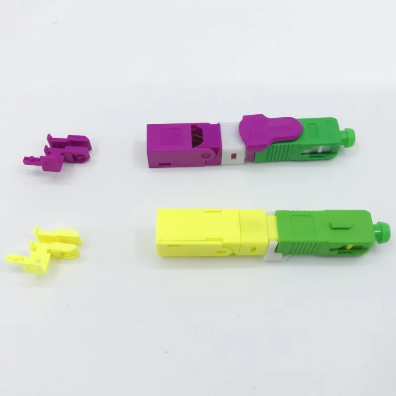 Summitek SC FTTH Fiber Optic Cold Splicing Connector Pre-embedded Telecommunications-grade Fiber Optic Cold Splicing Connector