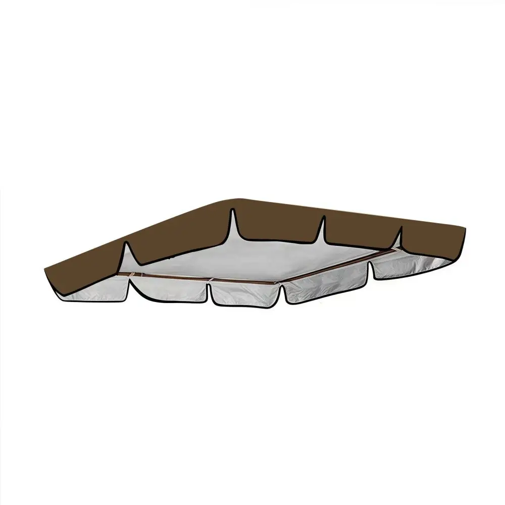 Patio Swing Canopy Cover Replacement Waterproof Sunshade Outdoor Garden Yard Furniture Protection 210D Dustproof Shield Top
