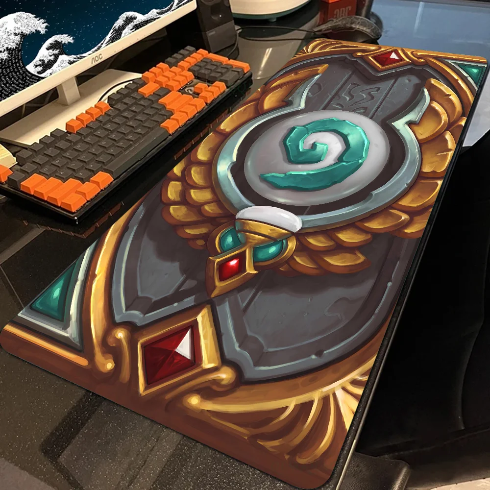 HD H Hearthstone Heroes of Warcraft Mousepad With Pad gaming accessories Prime Gaming XXL Keyboard Pad Stitch Padding Mat