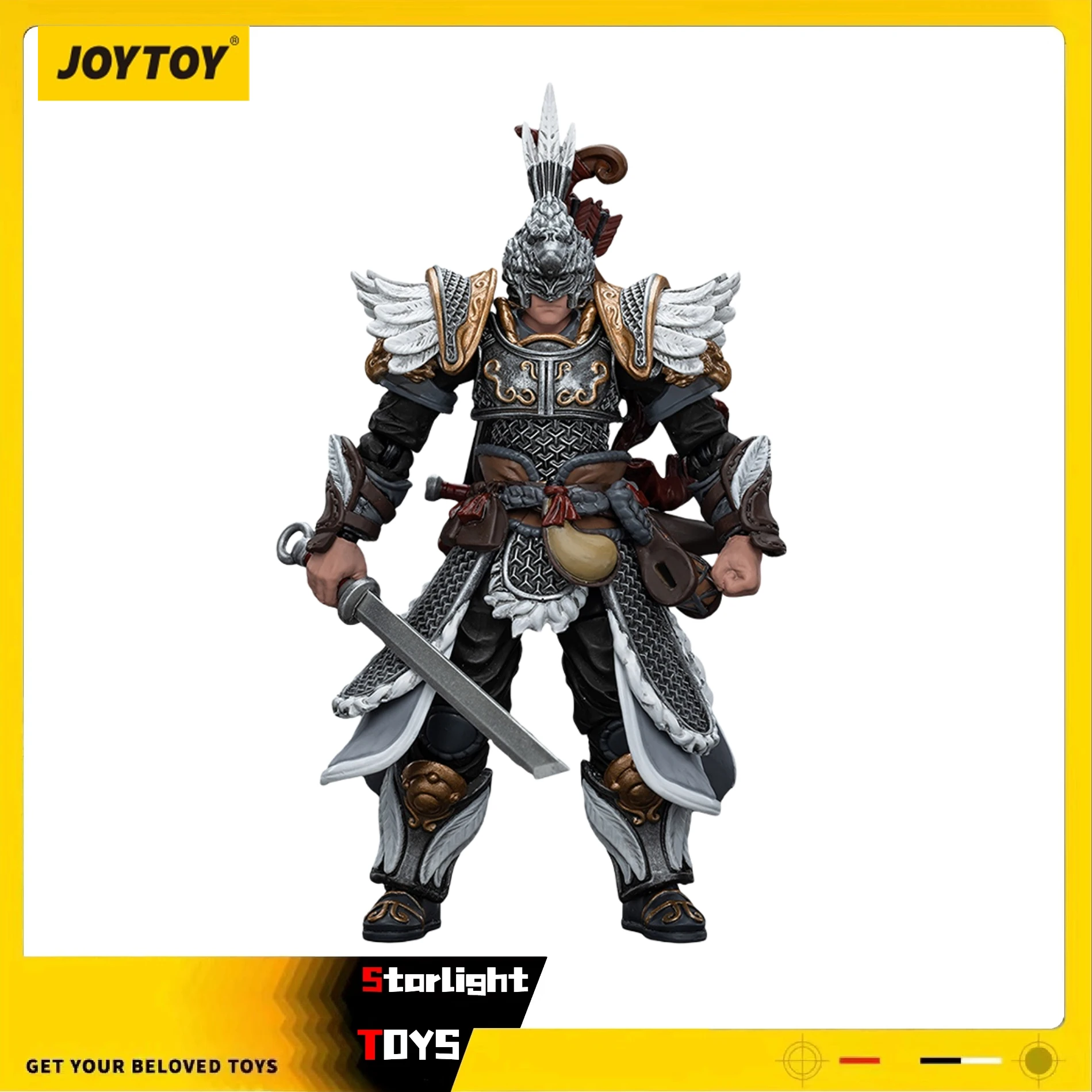 

JOYTOY 1/18 Action Figure Dark Source JiangHu Northern Hanland Empire White Feather Snowfield Archery Cavalry Toys Model Gifts