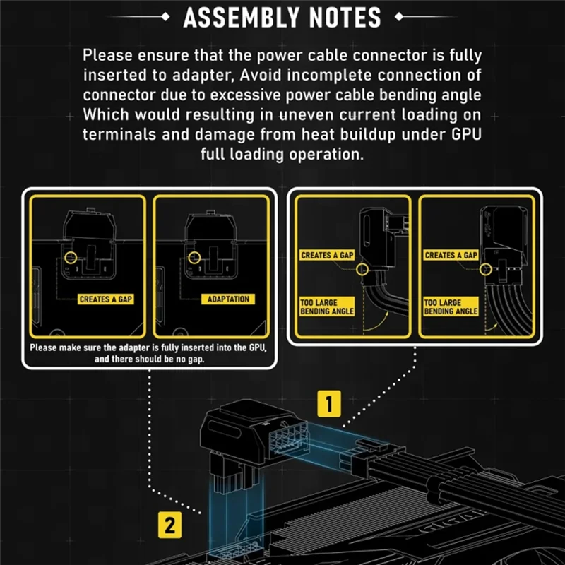 600 Вт 12 + 4-контактный адаптер Pcie 5,0, 90 градусов, прямоугольный, 16-контактный, 12VHPWR, разъем графического процессора для RTX 3090Ti 4070Ti 4080