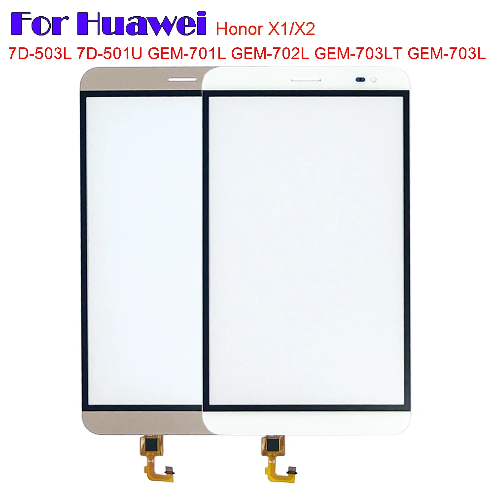 

New For Huawei Honor X1 X2 7D-503L 7D-501U GEM-703L GEM-702L GEM-701L Touch Screen + OCA LCD Front Glass Panel Replacement