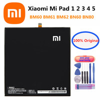 High Quality Xiao mi 100% Orginal Mipad Tablet Battery For Xiaomi Pad 1 2 3 4 5 Mipad3 Mipad4 Mipad5 BM60 BM61 BM62 BN60 BN80