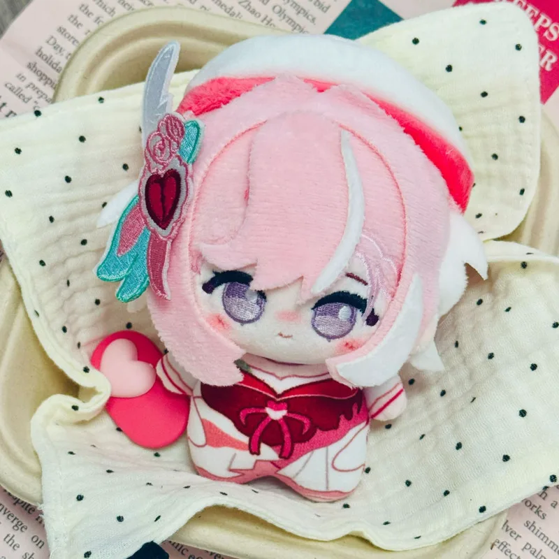 

Game Honkai Impact 3 Elysia Plush Doll 10cm Cute Game Plushie Pendant Fans Collection Keychain Stuffed Doll Birthday Gift