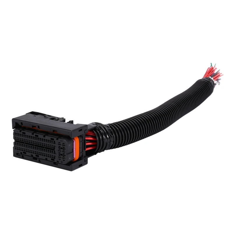 1 Set 94 Pin Automotive EDC17 Computer Board Common Rail Connector Plug With Wiring Harness For Weichai Xichai J6