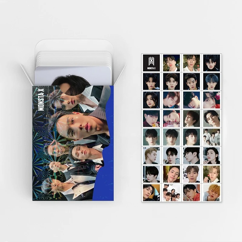 

MONSTA X Fan Essentials – 92pcs Premium HD Photocards for Collectors & Enthusiasts