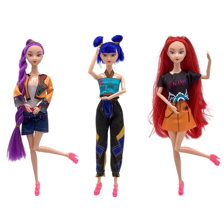 2025 NUOVO Anime KPop Demon Hunters Doll Giocattolo in vinile Rumi Mira zoi Personaggio maschera in vinile figurine Regalo di compleanno Fan Club Regali