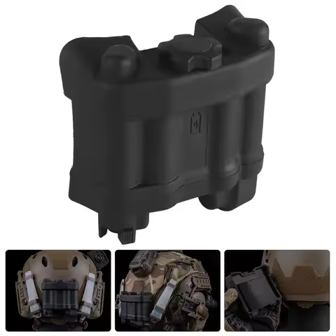 Battery Box Retention System Helmet Accessories Adjustable Helmet NVG Battery Pouch Dummy Model for AN/PVS31 Battery Case