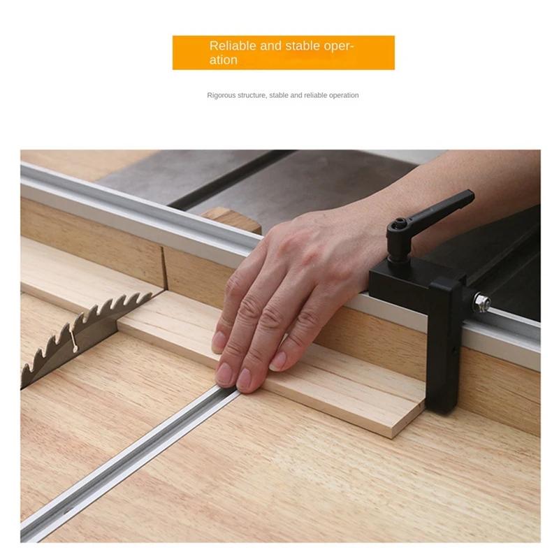 Scivolo con impugnatura rapida per la lavorazione del legno Limitatore per la lavorazione del legno Il limitatore di scivolo viene utilizzato nel sistema di recinzione dell'inclinometro di precisione facile da usare
