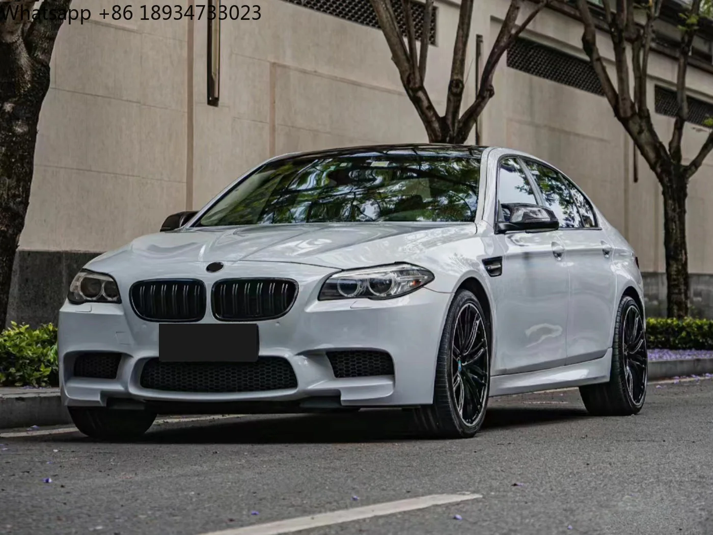 Auto Parts F10 Body Kit for BMW 5 Series F30 Upgrade M5 Front Bumper Rear Bumper Side Skirt Grille for BMW F30 Rearview Mirror view 3