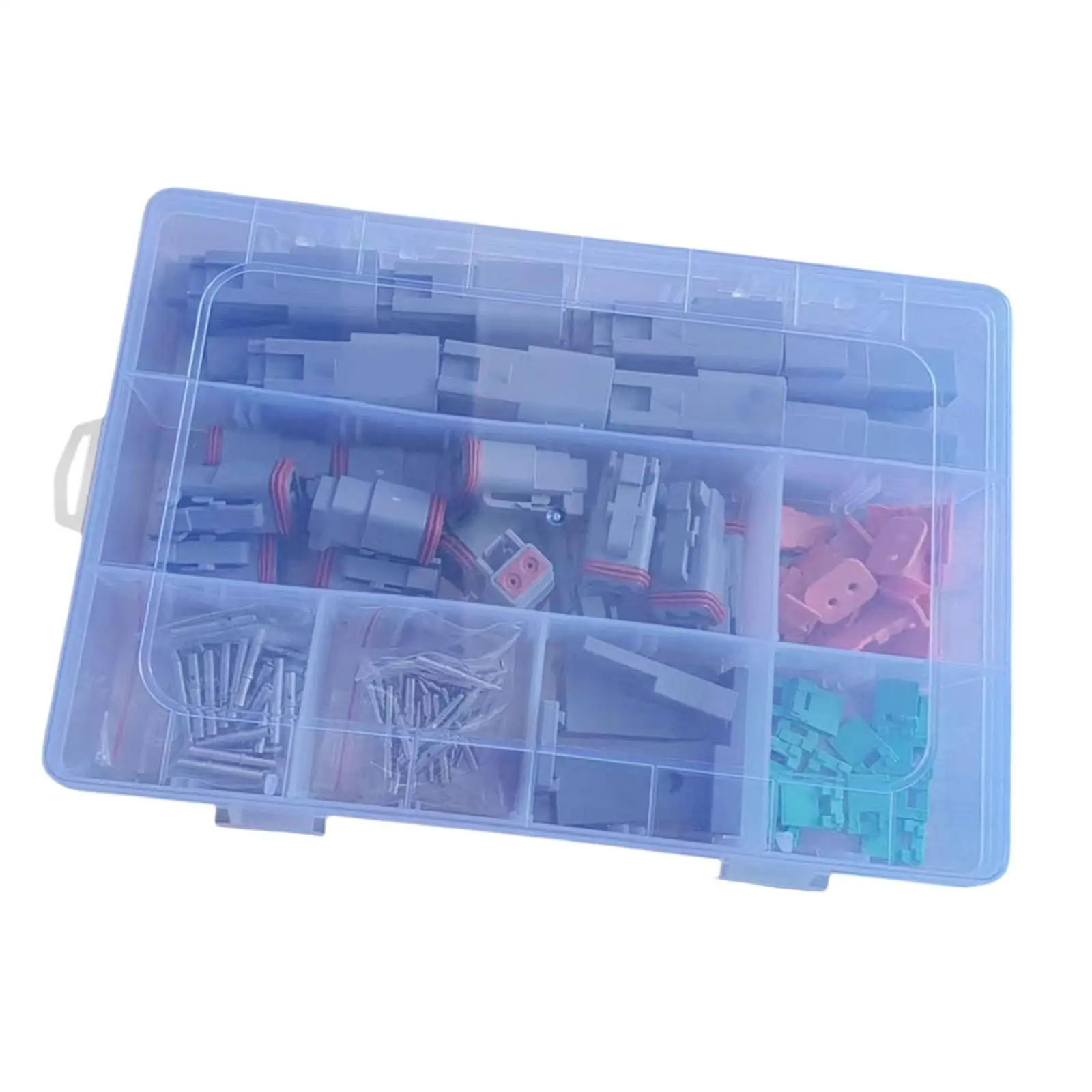

117 Pieces Automotive Electrical Connector Terminals Wire Connector Plug Set