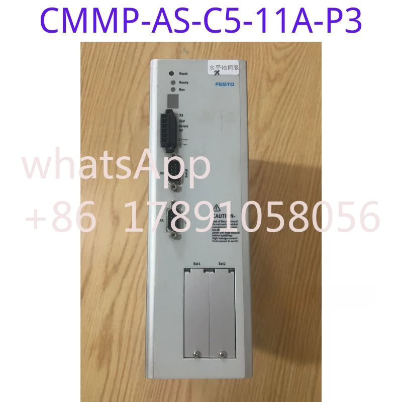 Second hand drive CMMP-AS-C5-11A-P3 functional test OK