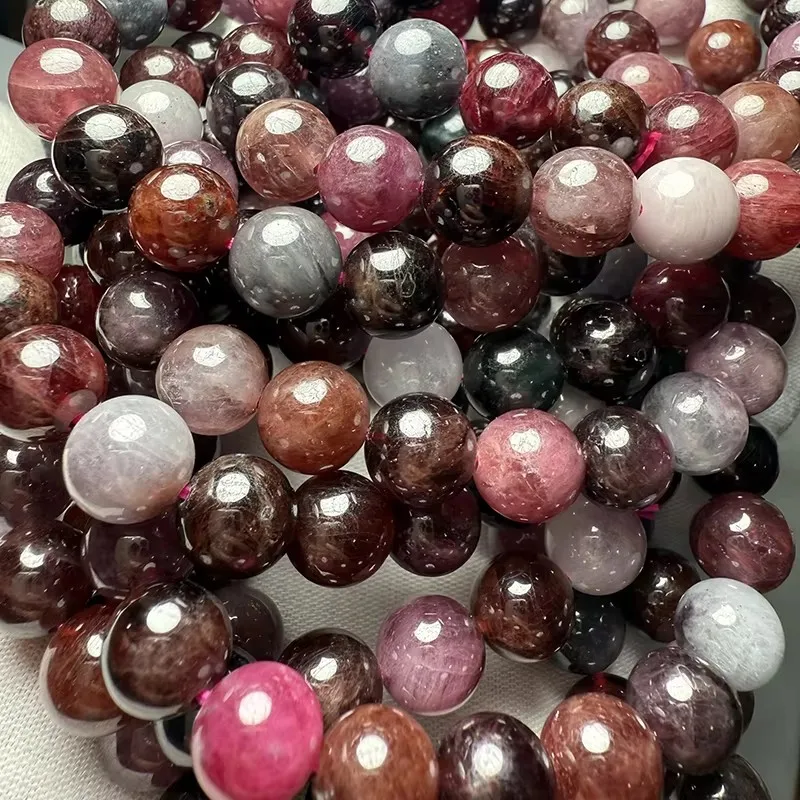 

Wholesale Natural AAA Colorful Spinel Smoorh Round Stone Loose Beads for Jewelry Making Design DIY