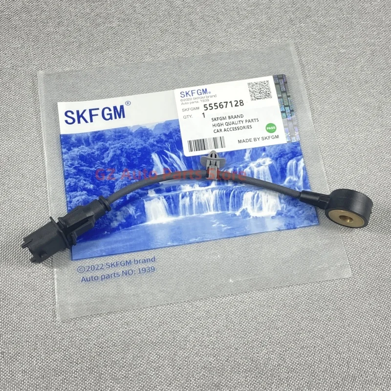 Sensor de detonación de golpe de motor 55567128 para Chevrolet Sonic 2012-2018 Cruze Limited 2016 Cruze 2011-2015 1236179 accesorios de coche