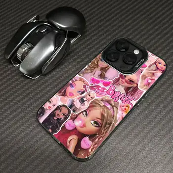 時尚 Bratz 手機殼,適用於蘋果 iPhone 16e 16 14 15 13 11 Pro Max 15 Plus 12 13 Mini 16e,防震手機殼,性感女孩款 12 最佳銷售 布拉茨娃娃案 - №11