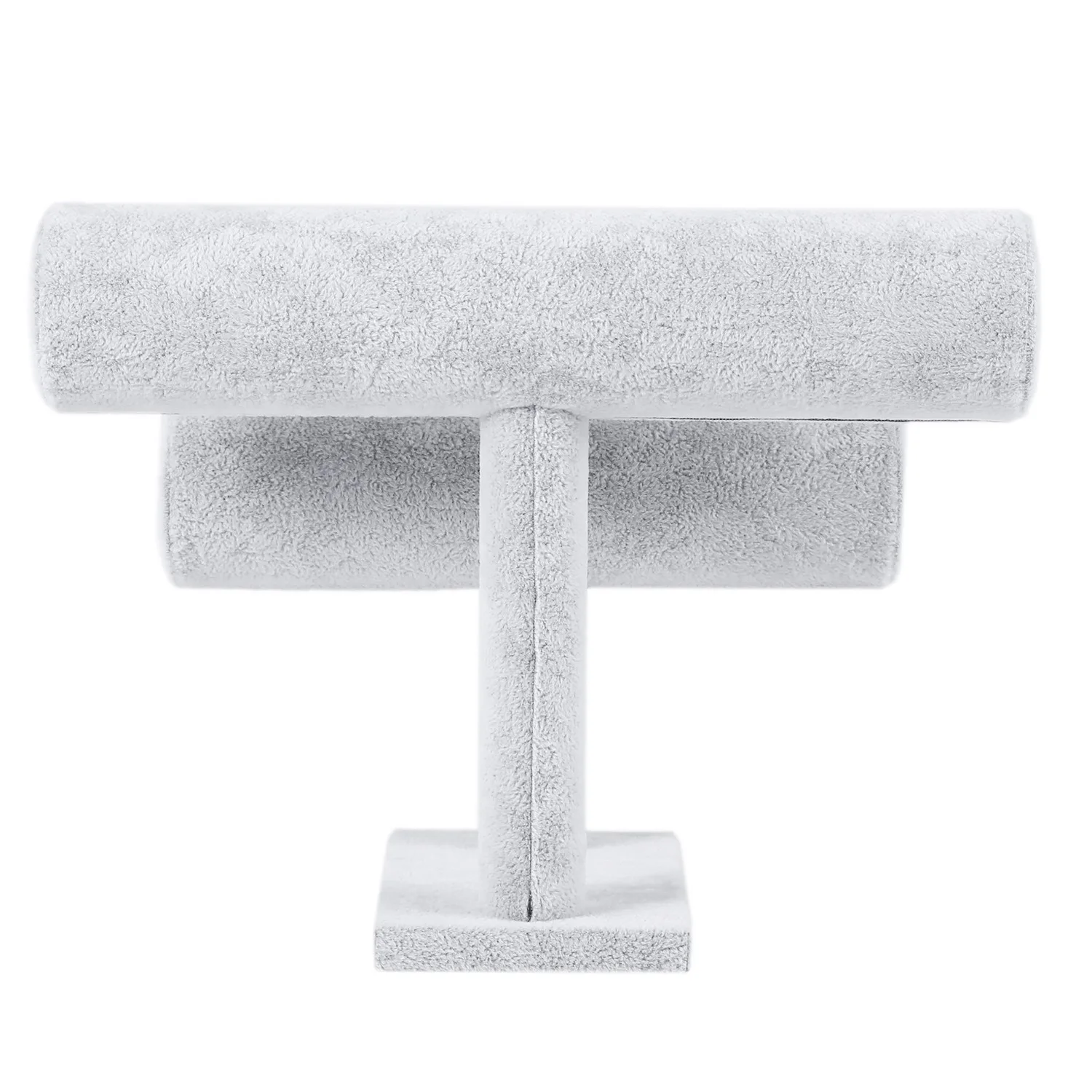 

Jewelry Display Stand T-Shape Bracelet Holder Watch Necklace Safekeep Shelf Showcase Organizer Chain Storage Rack