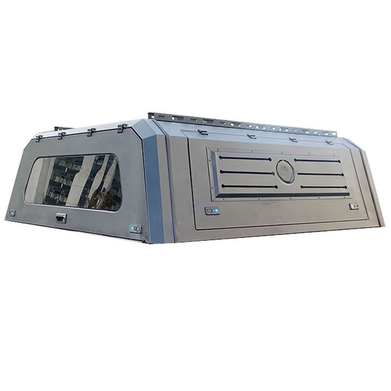 

Truck Bed Cover For Isuzu D Max Three Door High Thickness Manganese Steel Multi Function Rear Box Canopy