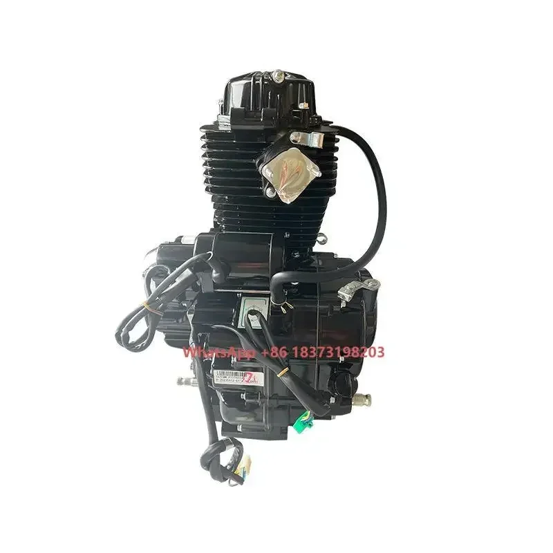 250cc Engine CG250 4+1 Reverse Gear Air-Cooled 4-Stroke  CDI Ignition Electric Kick Start Single Cylinder New Design