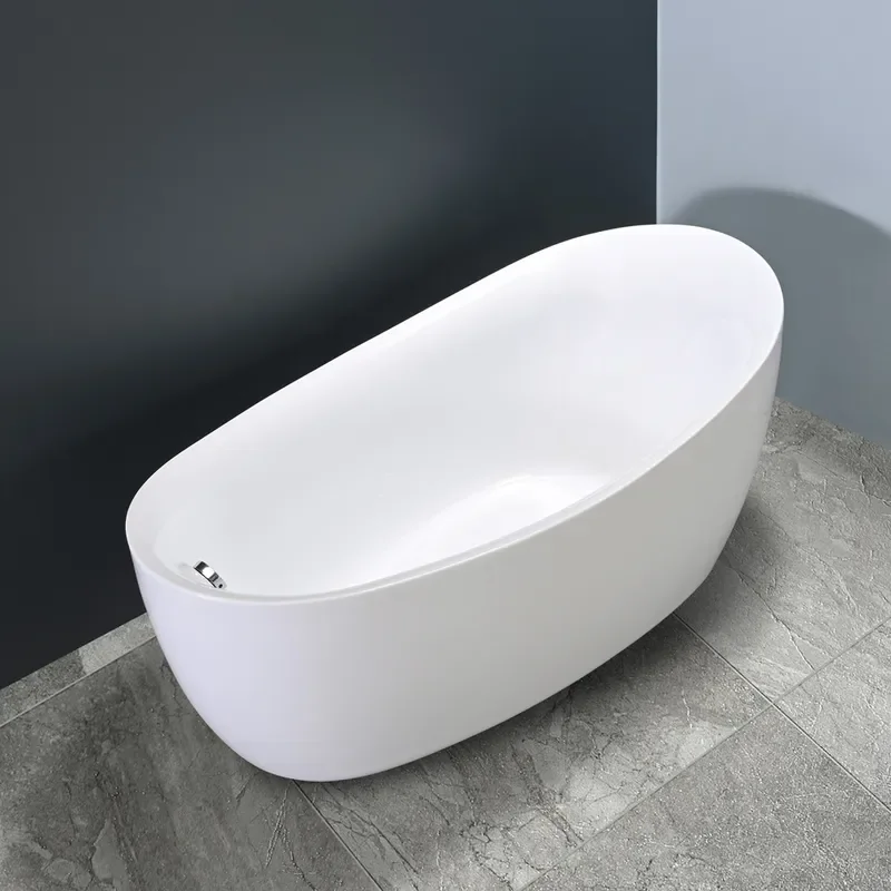 for Factory Direct Thin Edged Acrylic Bathtub for Adult Household Small Apartment Hotel Style