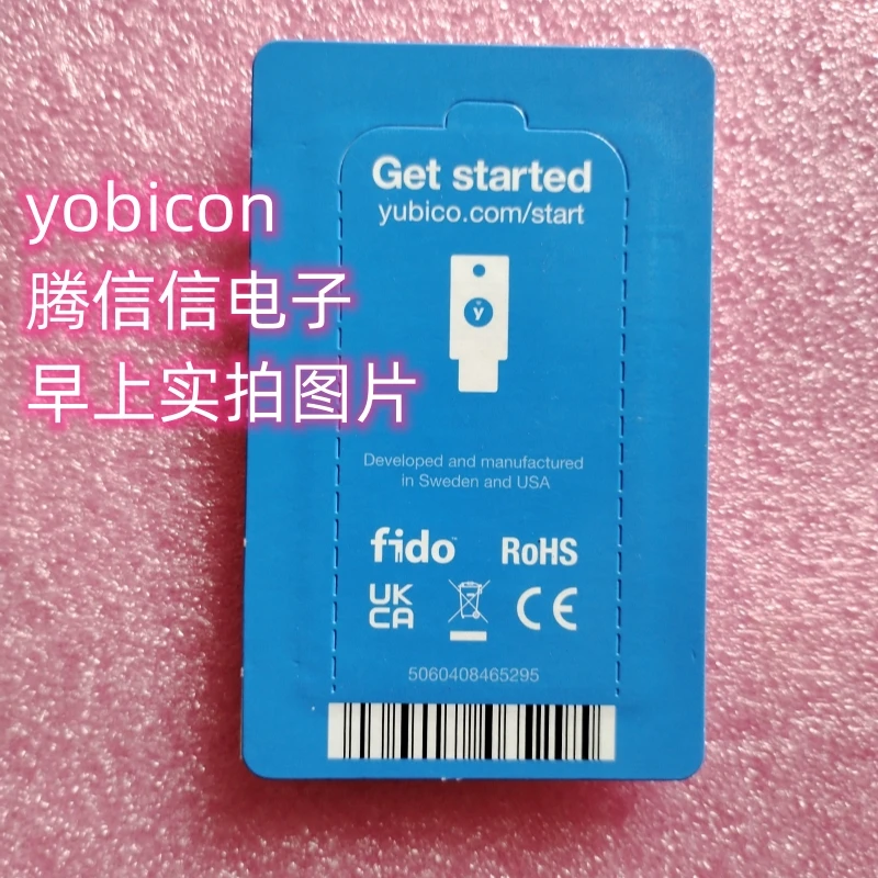 Yubico - Security Key NFC-Black - Two-Factor Authentication (2FA) Security key, connected via USB-A or NFC,FIDO U2F/FIDO2 ESP