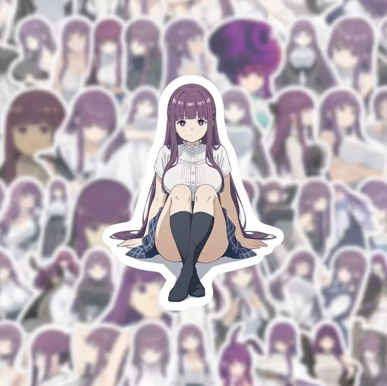 

10/60PCS Phelan Frieren: Beyond Journey's End Anime Graffiti Sticker Sexy Girl Decal Notebook Phone Guitar Luggage Cup Kids Toy