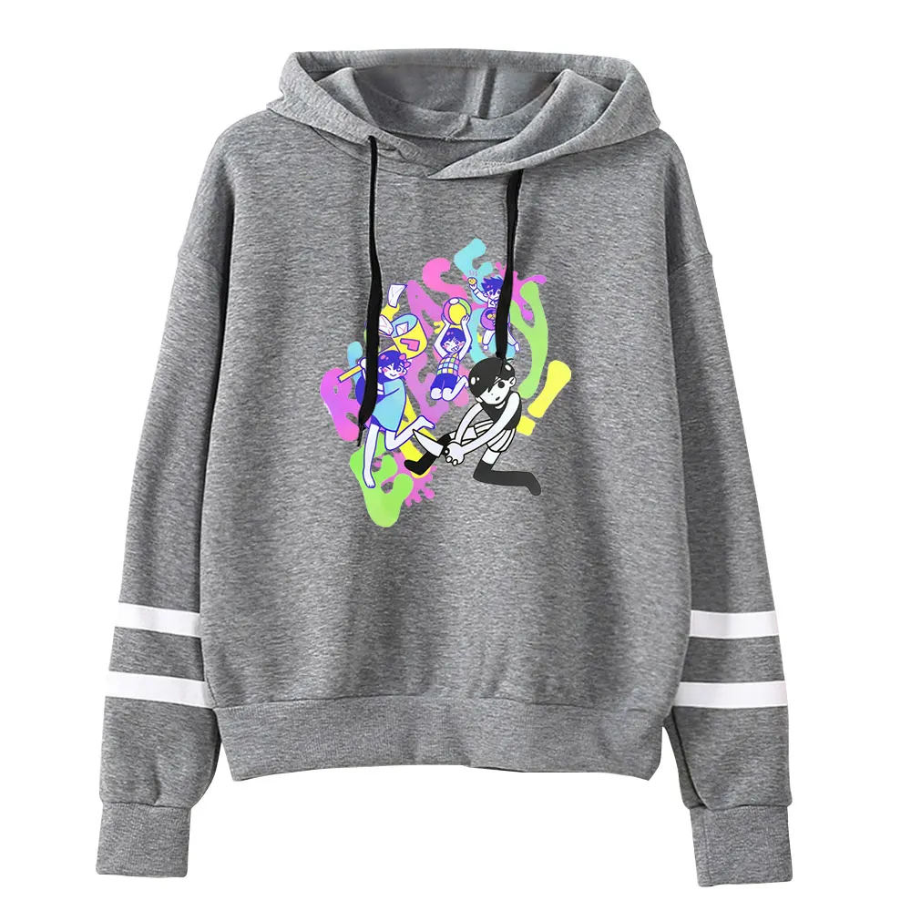 Omori Release Energy！ Pullover Hoodie Merch Fashion Hoodie Fashion Hooded Sweatshirt Pullover Tracksuit Hip Hop