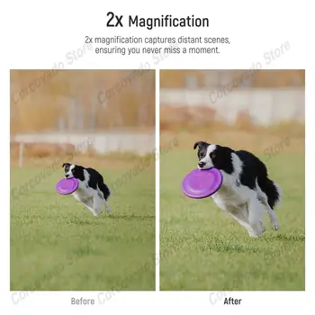 VÝPRODEJ Teleobjektiv NEEWER LS-41 HD 60mm pouze pro 17mm závitový kryt, 2x zvětšení pro iPhone a Samsung s pouzdrem na telefon 8 nejlepší prodej Samsung Galaxy K Zoom - №3