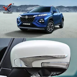 For 2024 Suzuki Fronx Reaview Side Wing Mirror Cover Cap Trim Car Styling Accessories