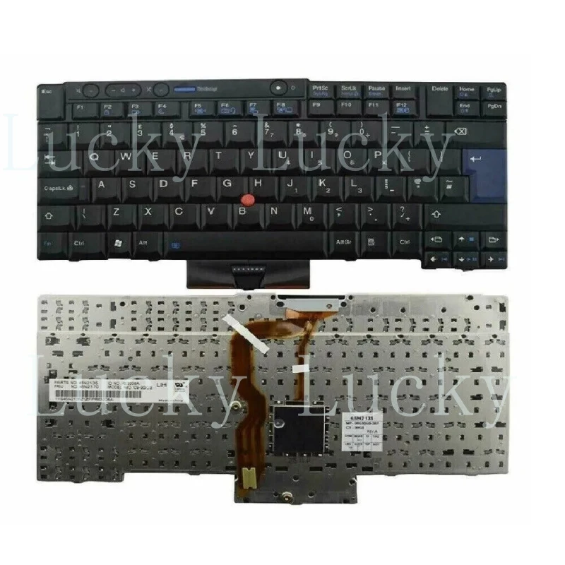 

f For Lenovo X220 T400S T410 T410i T410S T420 T420S T510 W510 UK Layout Keyboard