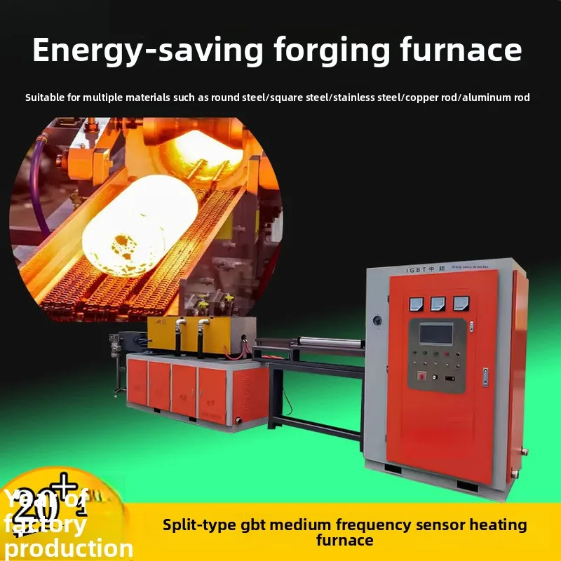 

Factory Direct Supply IGBT Energy-Saving Medium Frequency Diathermy Industry Bar Heating Furnace Metal Hot Forging Forming