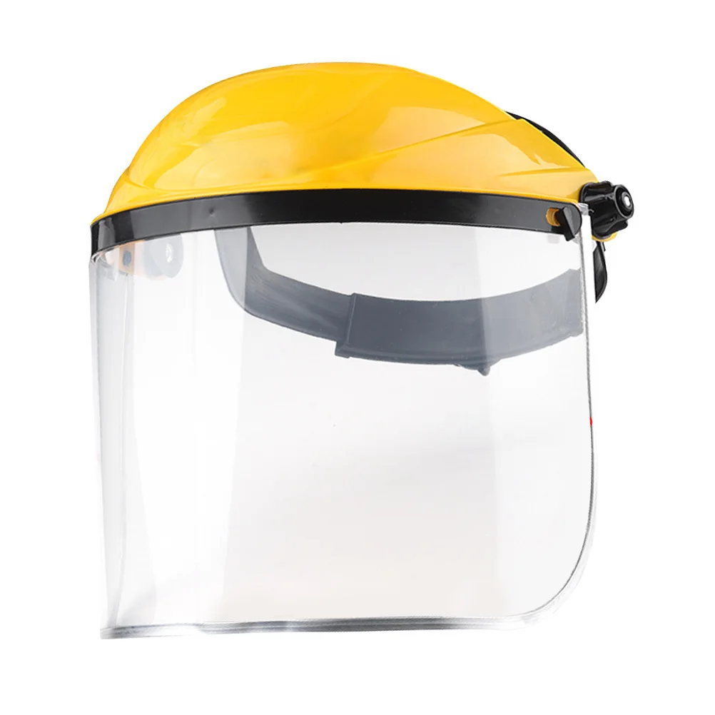 Welding Face Mask Transparent Lightweight Design for Outdoor Use Riding Walking Motorcycling Dust Oil Spatter Protection Shield