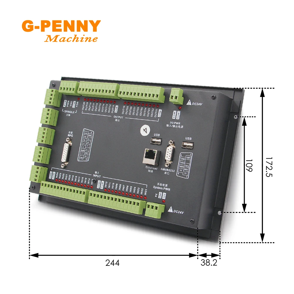 DDCS Expert Standalone Motion Controller Offline Controller Support 3/4/5 axis USB Controller Interface R
