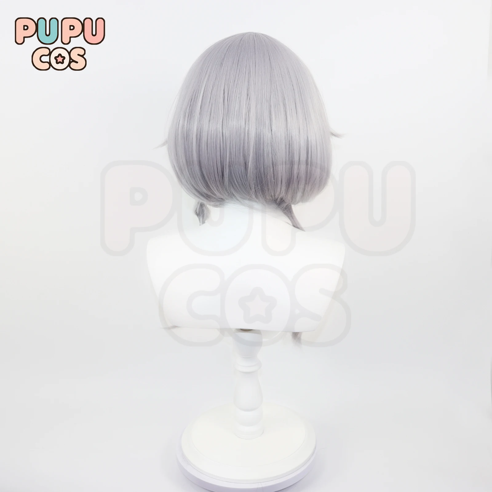 Cipher Pruik Spel Honkai: Star Rail Gradiet Pruik Cipher Cosplay Gratis Cap