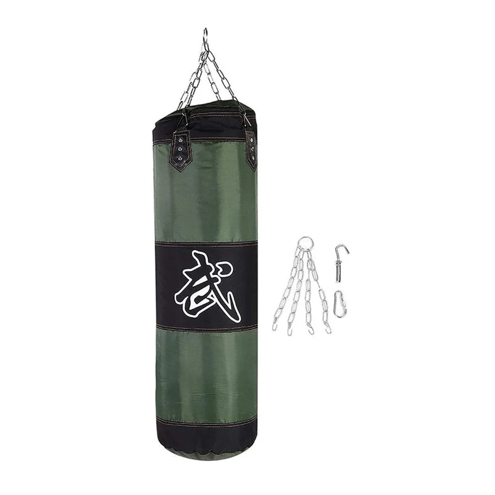 4 Layers Leak-proof Boxing Sandbag Tear-resistant Kick Training Punch Thicken Boxing Fitness Tool 100cm