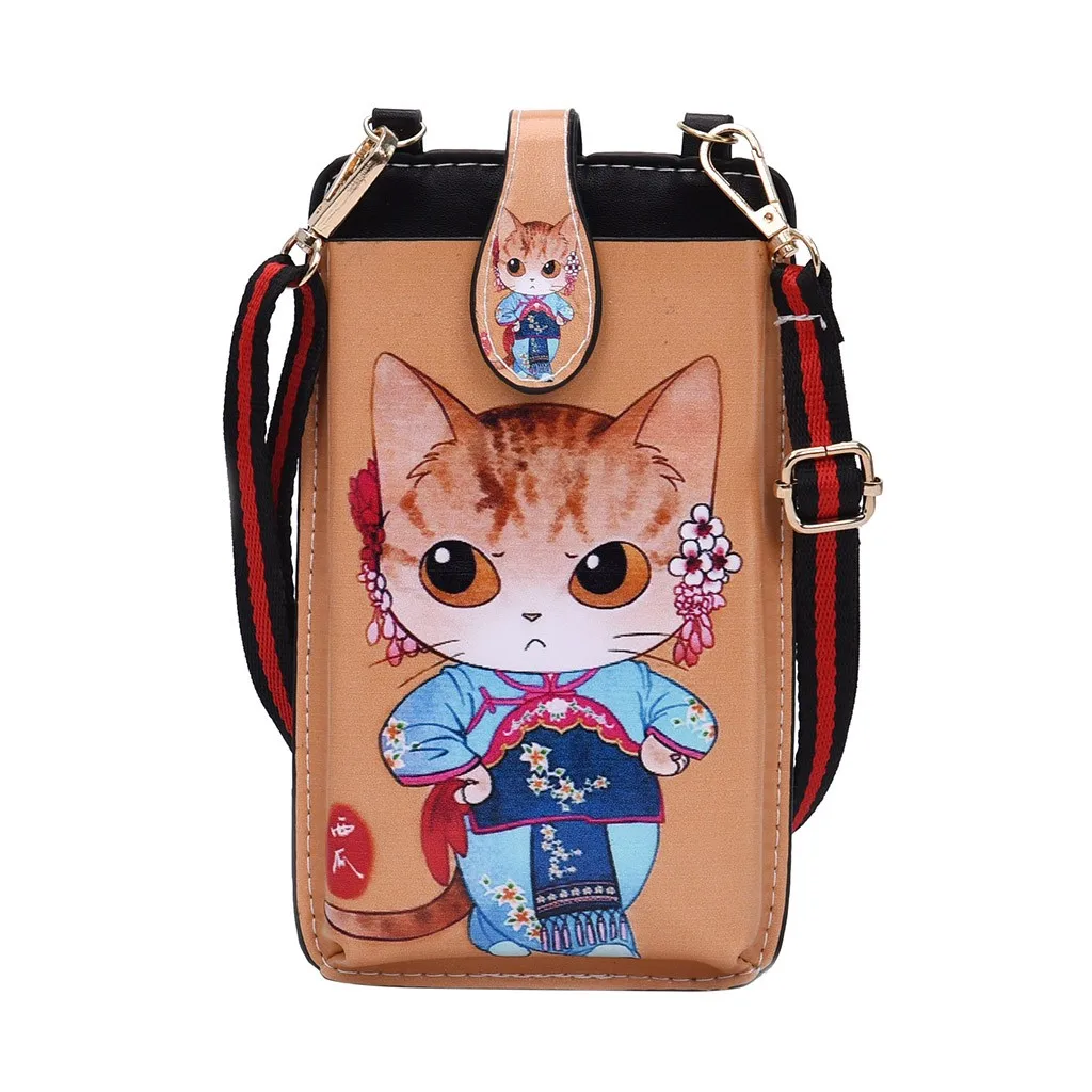 Women 2024 Small Shoulder Bag Casual Mobile Phone Bag Cute Trendy kawaii Coin Purse