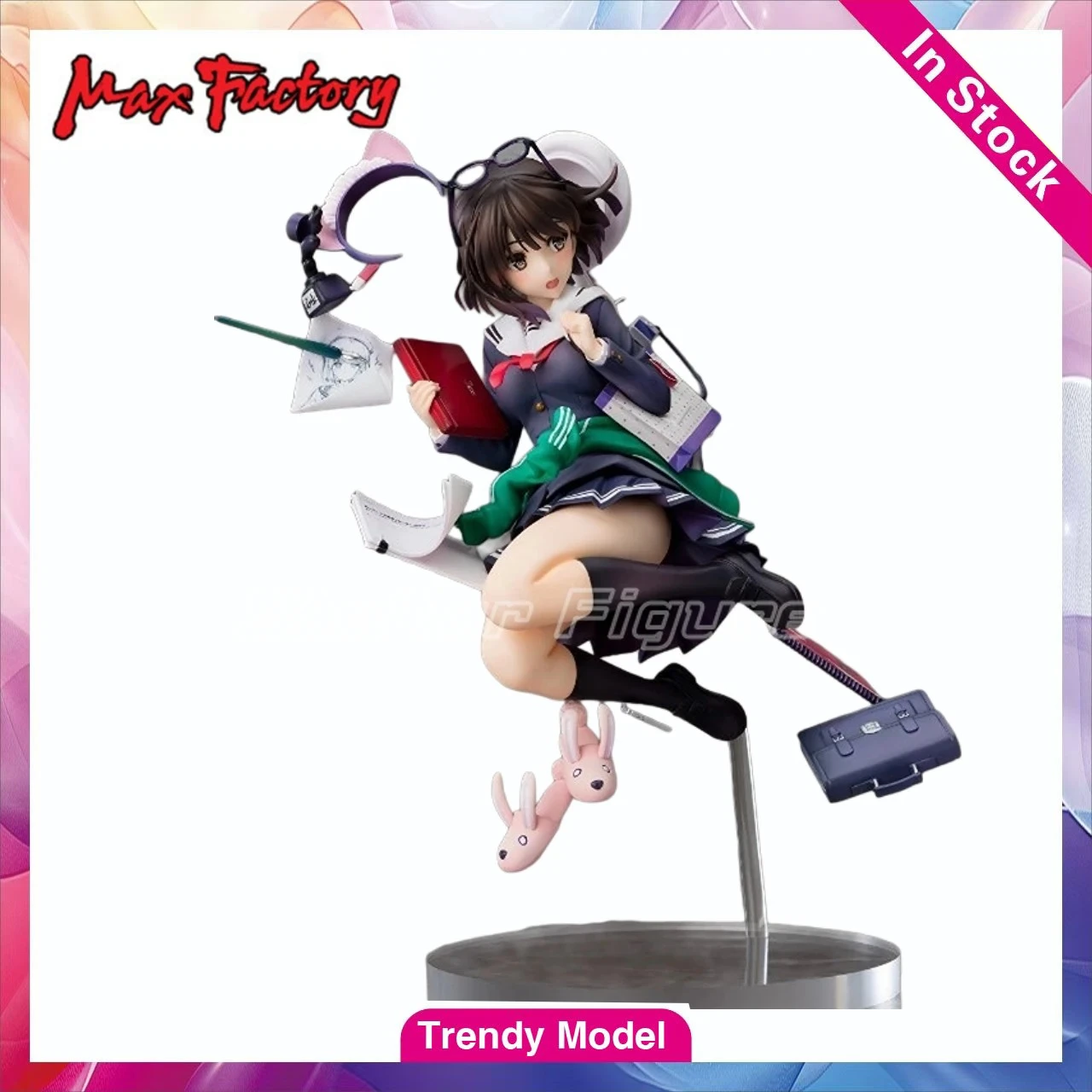 

【TM】В наличии: Фигурка Max Factory GSC «Как вырастить героиню из прохожего» Като Мегуми, масштаб 1/7, модель, игрушка, подарок, коллекционный предмет, украшение
