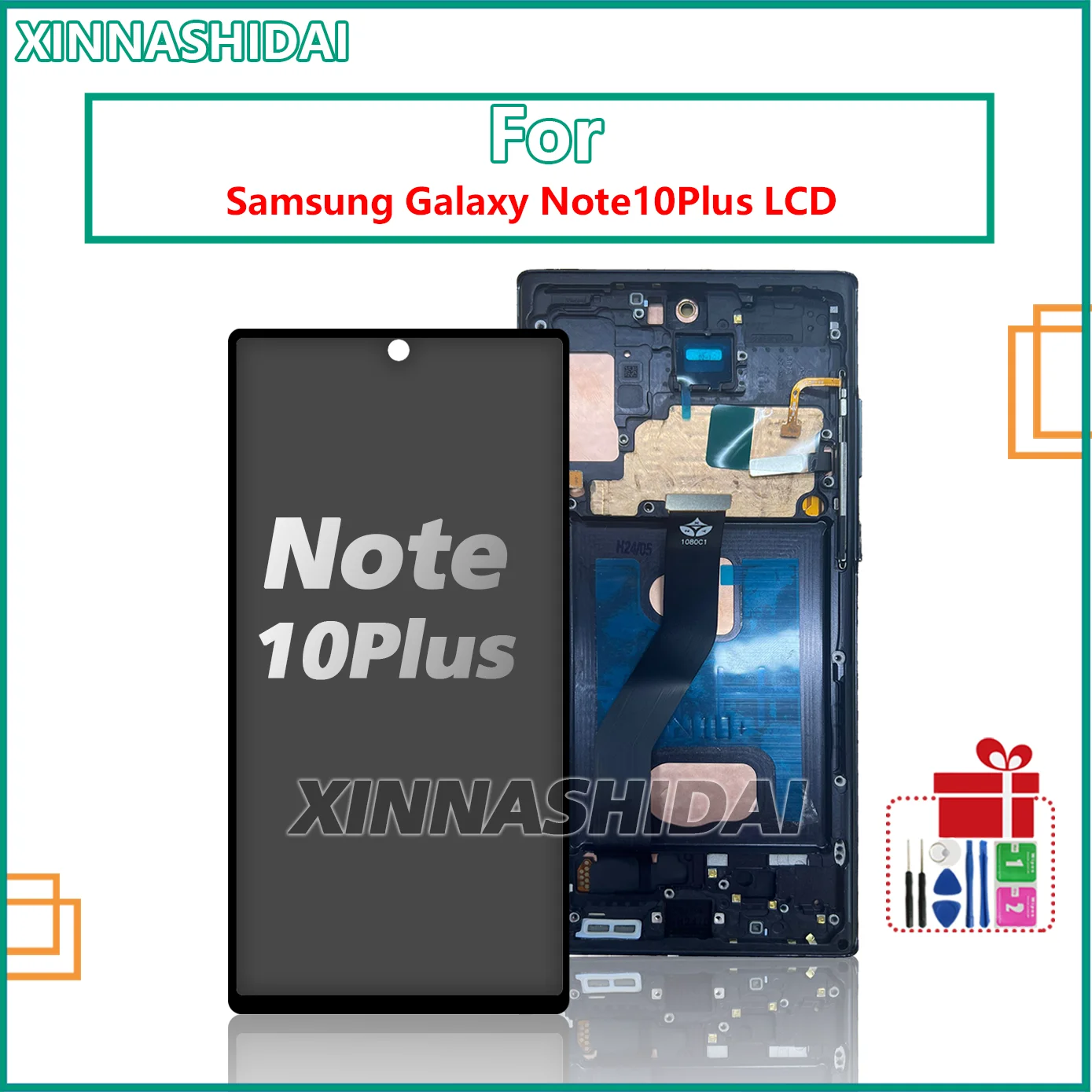 New Incell For Samsung Galaxy Note 10 Plus LCD Display Touch Screen Digitizer Assembly Replacement For note10 plus LCD