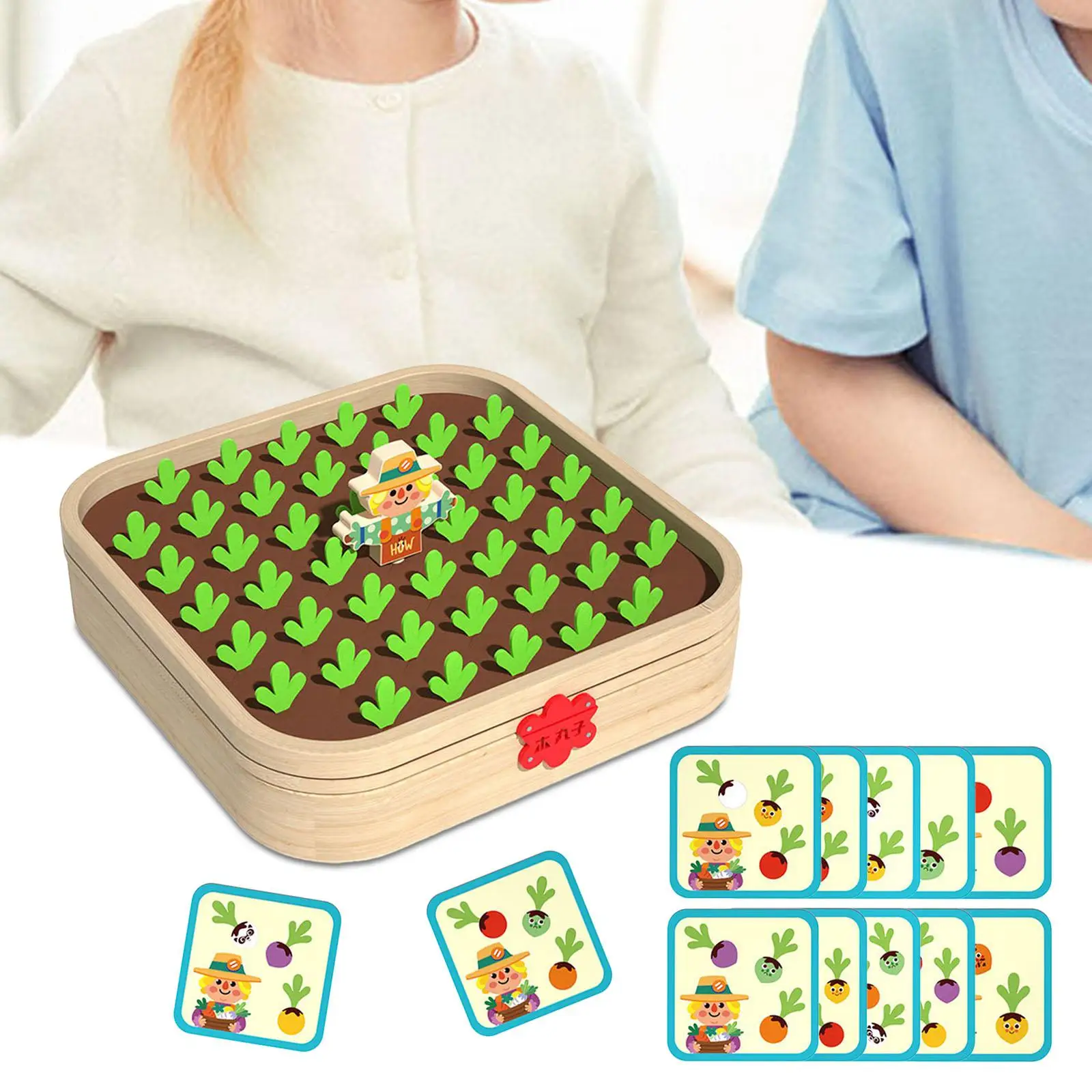 Montessori Spielzeug Hand Auge Koordination kreative Geschenk Vorschule Lernspiel zeug Karotte Ernte Spiel sensorische Lernspiel zeug für die Vorschule