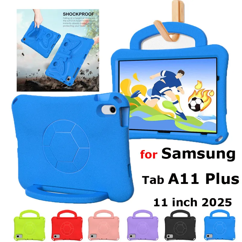 

For Samsung Galaxy Tab A11 Plus 11" 2025 A11 S10 Lite FE S9 S8 S7 11 A8 A9 X110 A7Lite A 8.0 A8 Kids Eva Lightweight Stand Cases