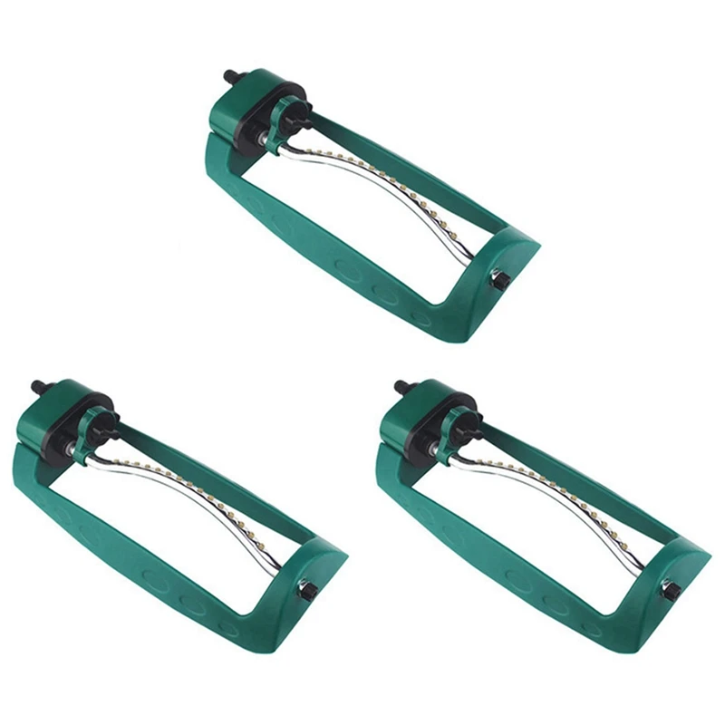 

3X Garden Sprinklers Automatic Watering Grass Swing Nozzle Lawn Sprinkler Garden Lawn Forestry Irrigation Watering Tool