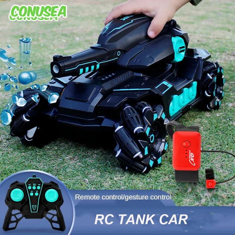 Big Rc Tank Shooting truck 4Wd Radio Controlled Car Tank Truck Battle Competitive Electric Gesture Off-Road Buggy Toy Boy