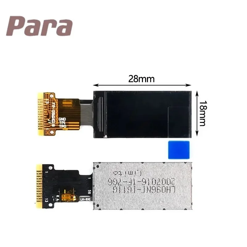 0.96 Inch TFT LCD Display Screen Module 0.96" IPS Display ST7735 Drive IC 3.3V SPI HD Full Colorful for Lcd Module 80*160 13PIN