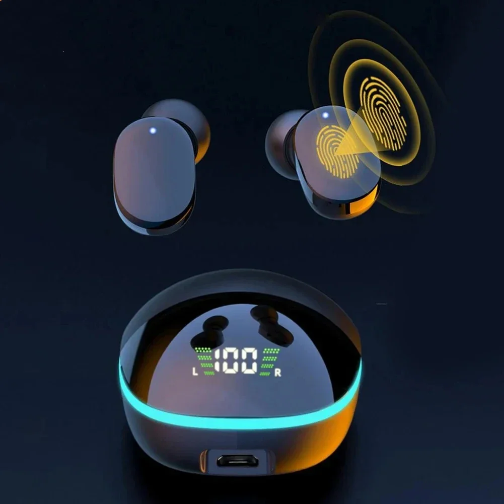 G9S TWS Earphones Wireless Bluetooth 5.3 Sport Headphones With Mic Stereo Earphone Noise Cancelling Earbuds For All Smartphones